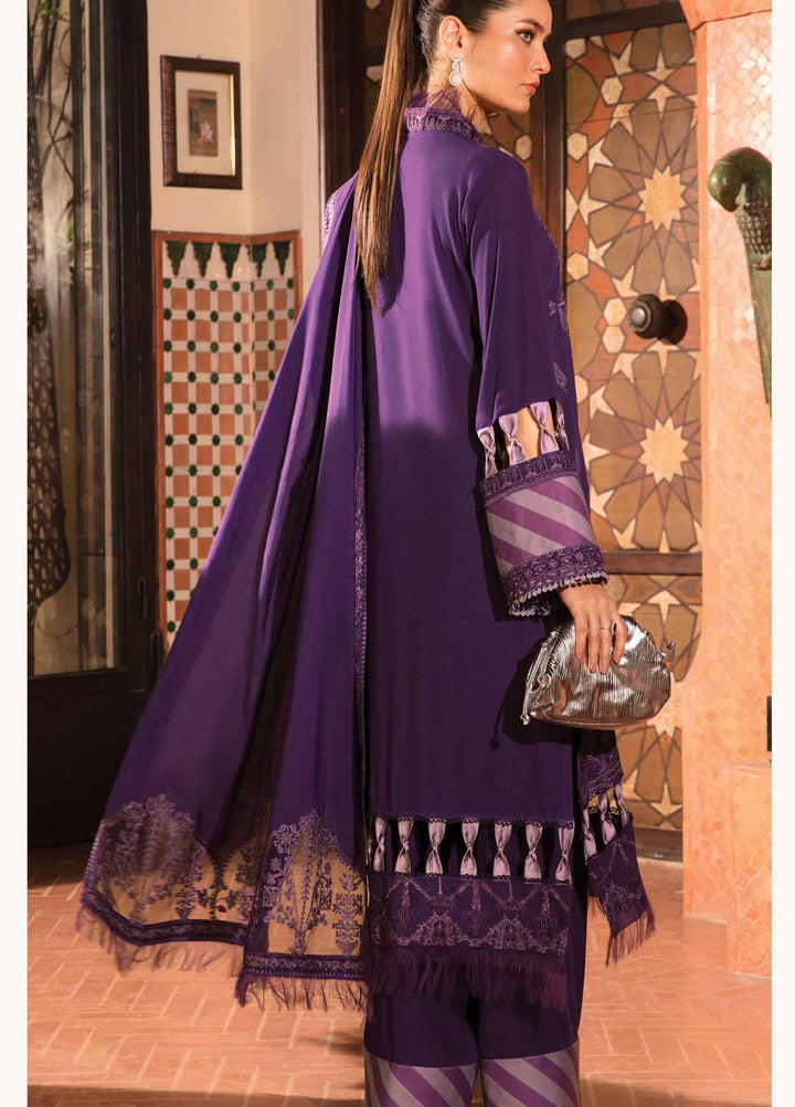 Zinnia by Rang Rasiya Embroidered Dobby Linen Suits Unstitched 3 Piece RR21ZN MERAKI-08 - Winter Collection