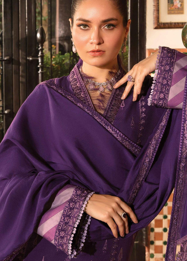 Zinnia by Rang Rasiya Embroidered Dobby Linen Suits Unstitched 3 Piece RR21ZN MERAKI-08 - Winter Collection