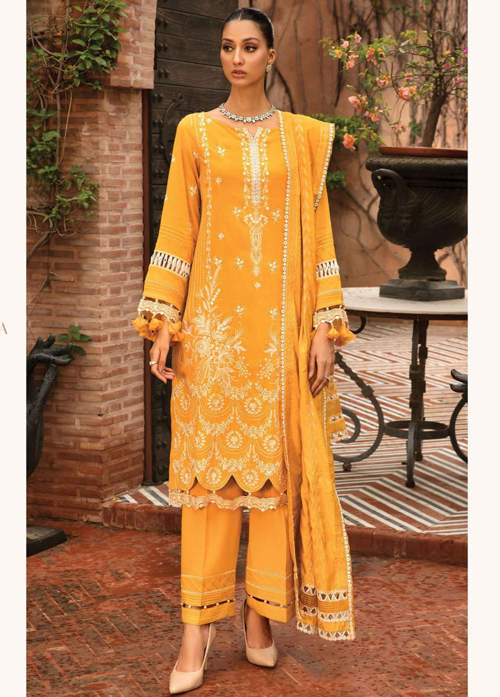 Zinnia by Rang Rasiya Embroidered Dobby Linen Suits Unstitched 3 Piece RR21ZN OSLO-07 - Winter Collection
