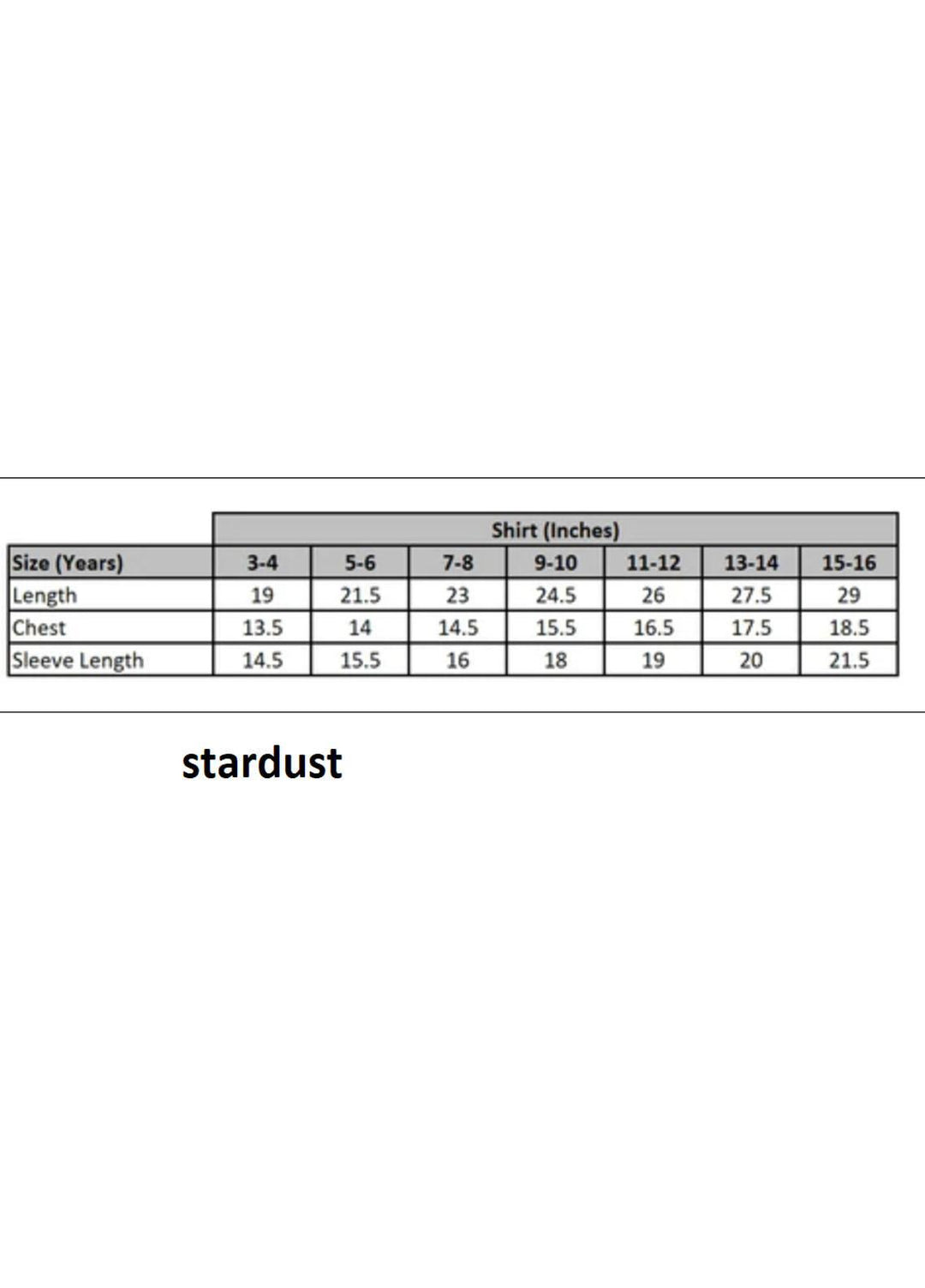 Ziva Cotton Casual Tops for Girls -  ZA22T Stardust