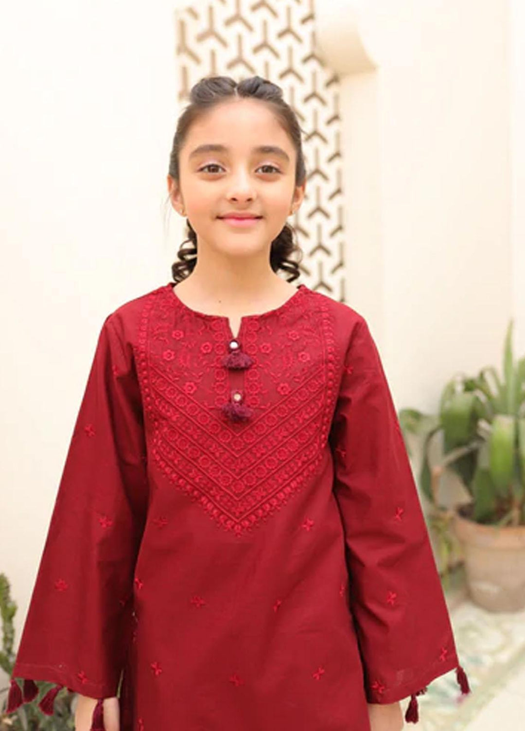 Ziva Cotton Casual Tops for Girls -  ZA22T Dazzle