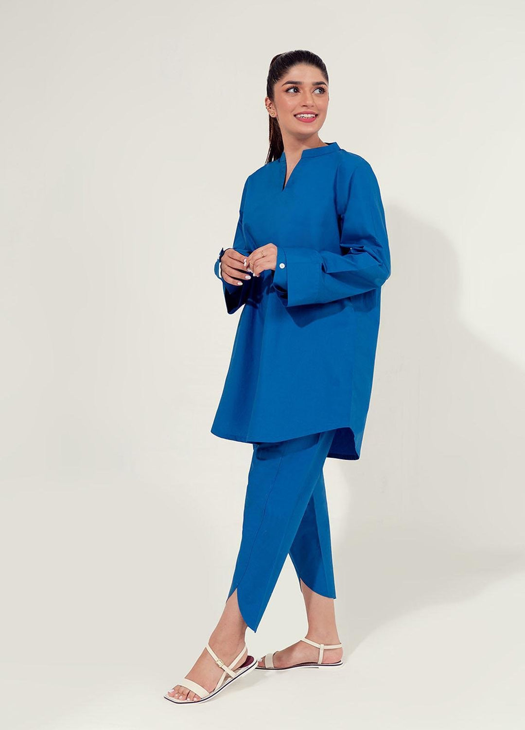 ZnH Casual Pret  Cotton 2 Piece Dress ZNH23EST Saro