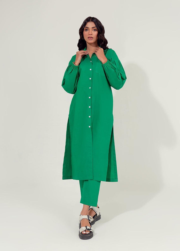 ZnH Casual Pret  Cotton 2 Piece Dress ZNH23EST Basil