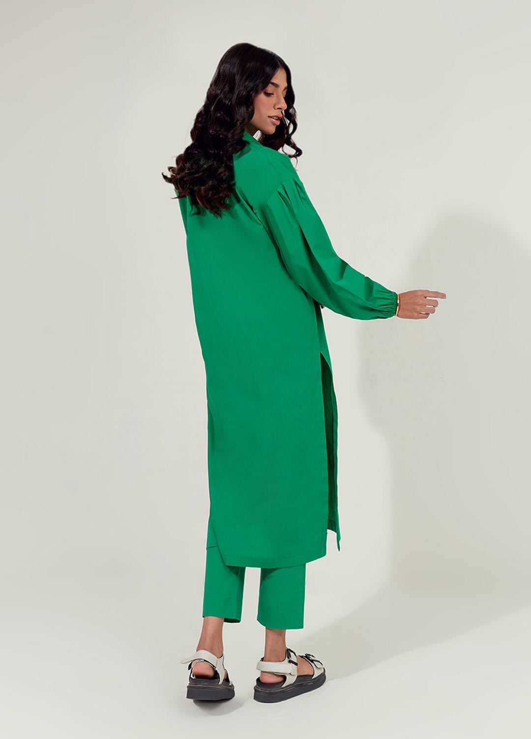 ZnH Casual Pret  Cotton 2 Piece Dress ZNH23EST Basil