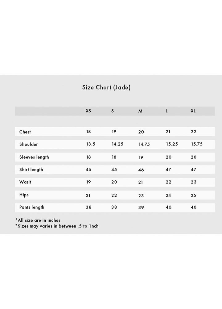 ZnH Pret  Raw Silk 2 Piece ZNH22FD Jade