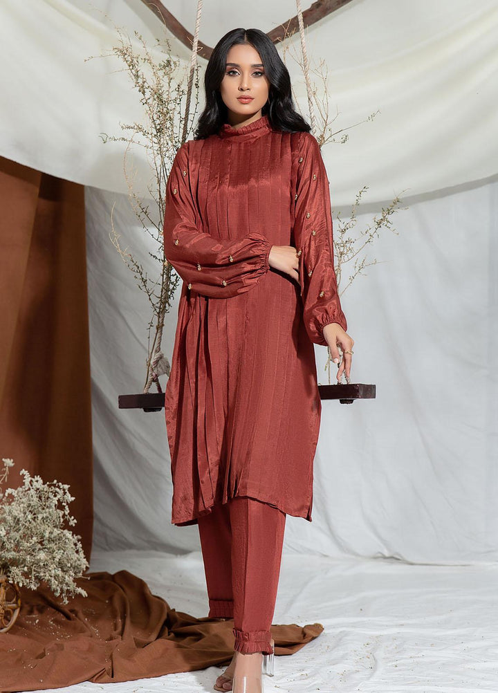 ZnH Pret  Raw Silk 2 Piece ZNH22FD Topaz