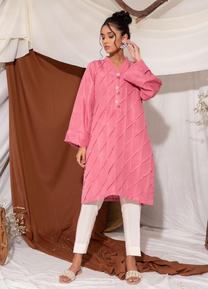 ZnH Pret  Raw Silk Shirt ZNH22FD Rosaline