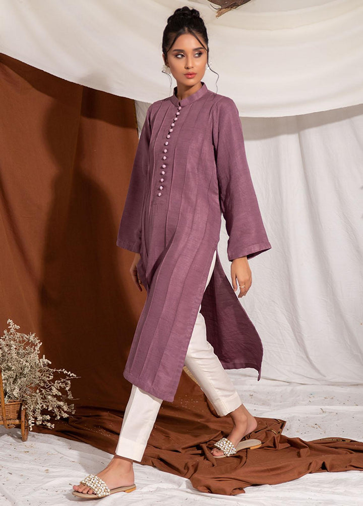 ZnH Pret  Raw Silk Shirt ZNH22FD Amethyst