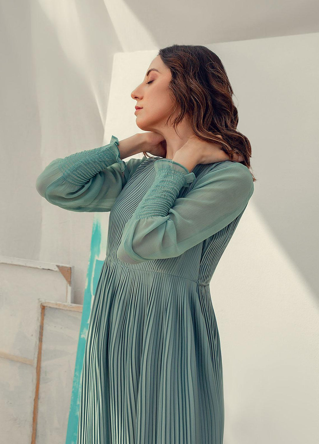 ZnH Pret  Silk 1 Piece Dress ZNH22SRN Moonlight