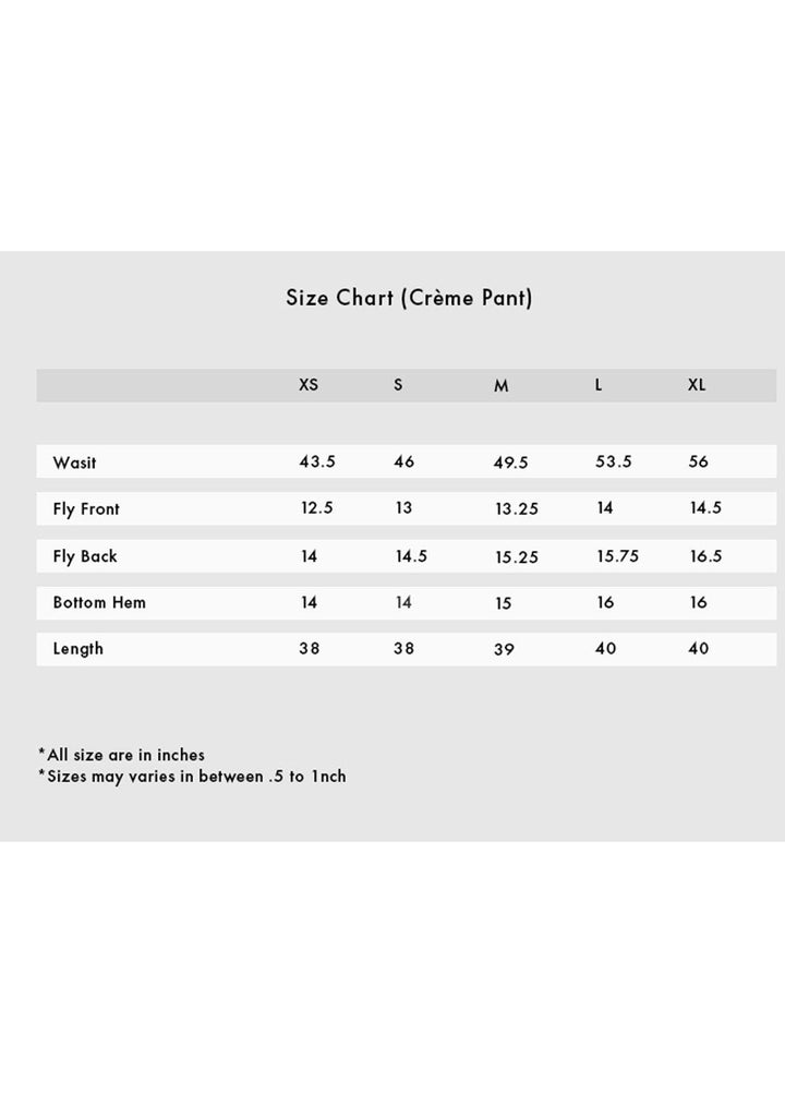 ZnH Pret Trouser ZNH22T Creme Pant