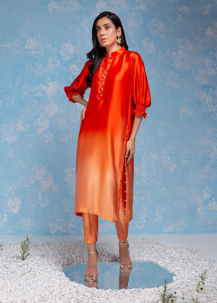 ZnH Pret  Silk 2 Piece ZNH22RR Narangi