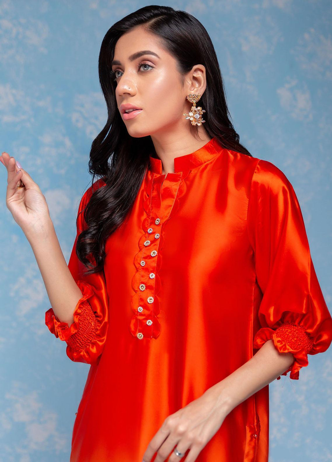 ZnH Pret  Silk 2 Piece ZNH22RR Narangi
