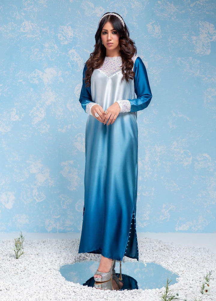 ZnH Pret  Silk Shirt ZNH22RR Shahi Neela