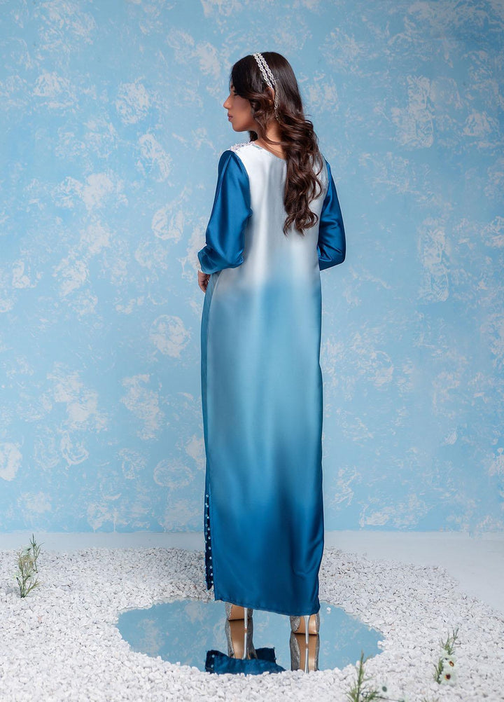 ZnH Pret  Silk Shirt ZNH22RR Shahi Neela