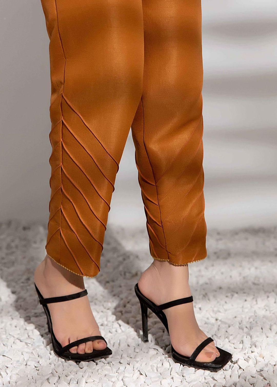 ZnH Pret Raw Silk Pant ZNH22T Bronze Pant