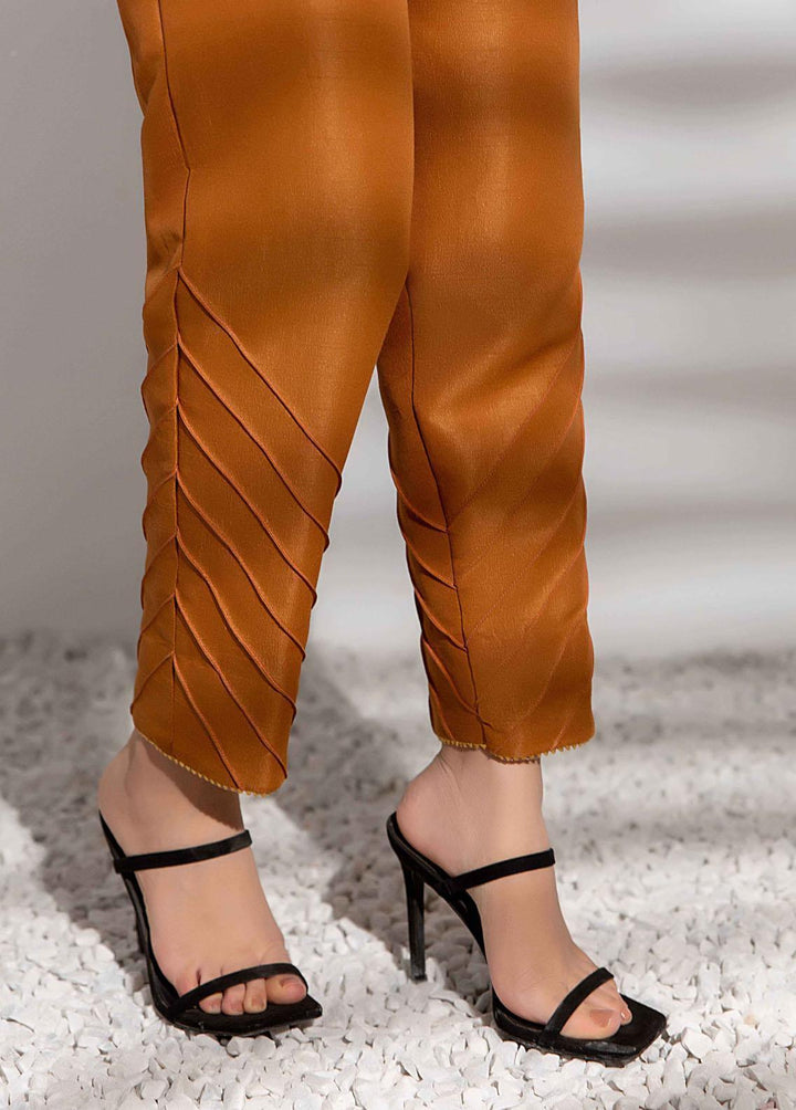ZnH Pret Raw Silk Pant ZNH22T Bronze Pant