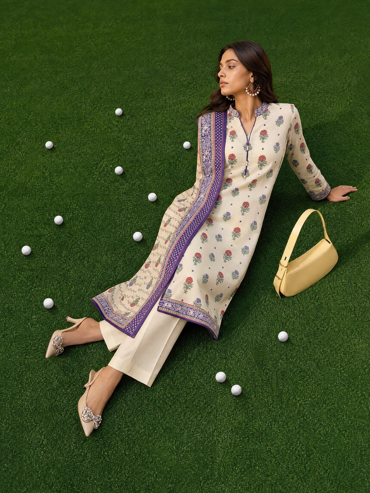 Zellbury Unstitched Printed Lawn 3 Piece Suit ZB26UCVII WUS26X38065 - Casual Collection