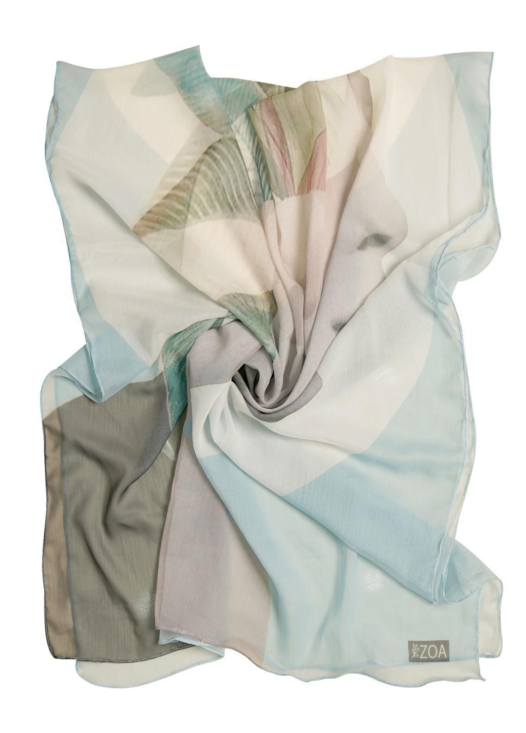 ZOA Printed Chiffon  Stoles ZO22CS MAYA - Stylish Chiffon Stoles