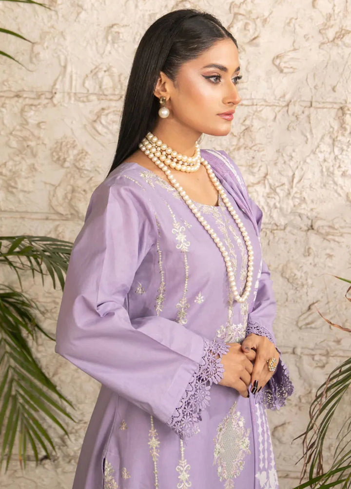Zohra by Annara Begum Embroidered Lawn Suit Unstitched 3 Piece ANB25ZL Arfa - Summer Collection