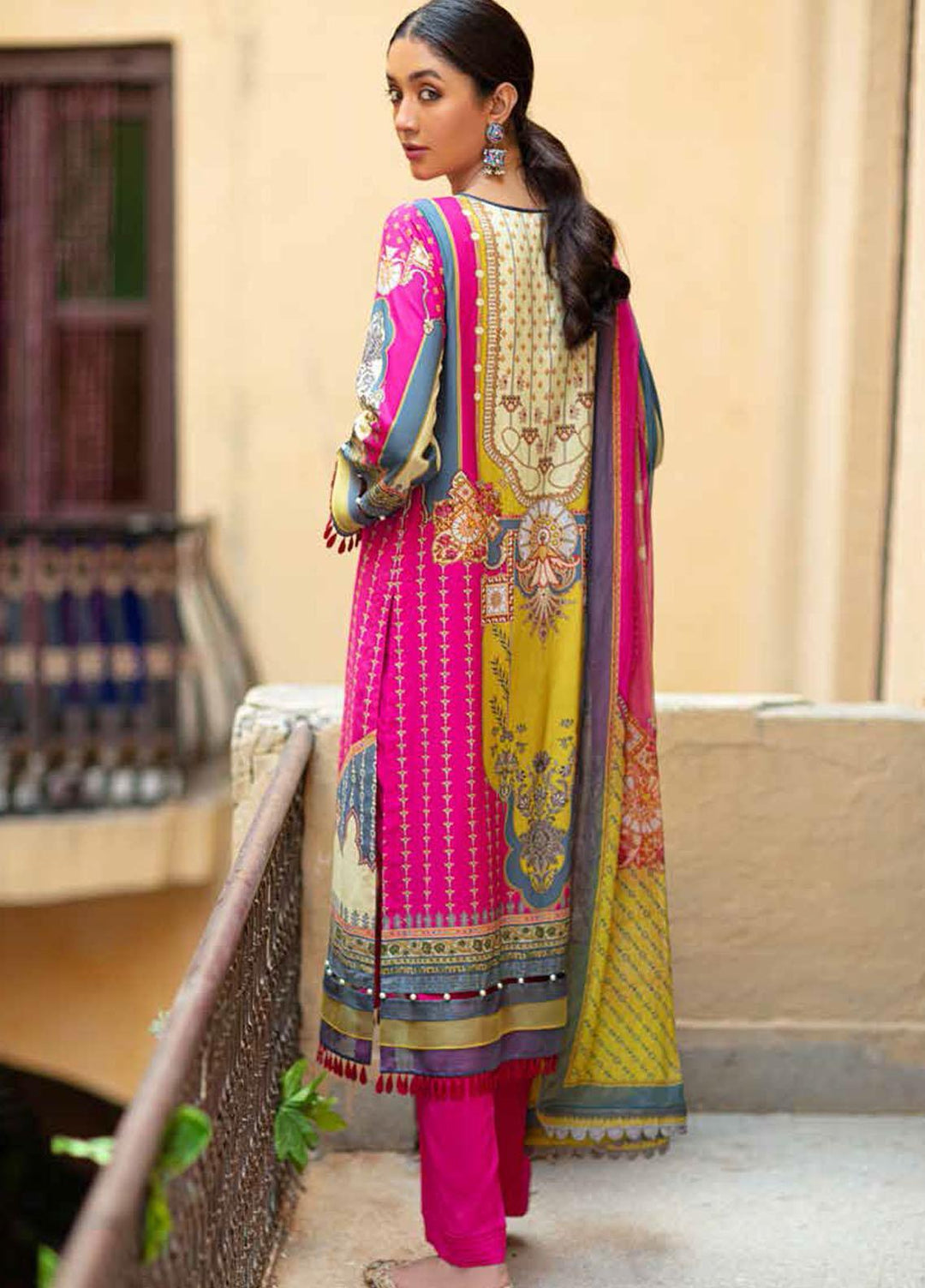 Zoya by Rang Rasiya Embroidered Linen Suits Unstitched 3 Piece RR21ZL 06 Terri - Winter Collection