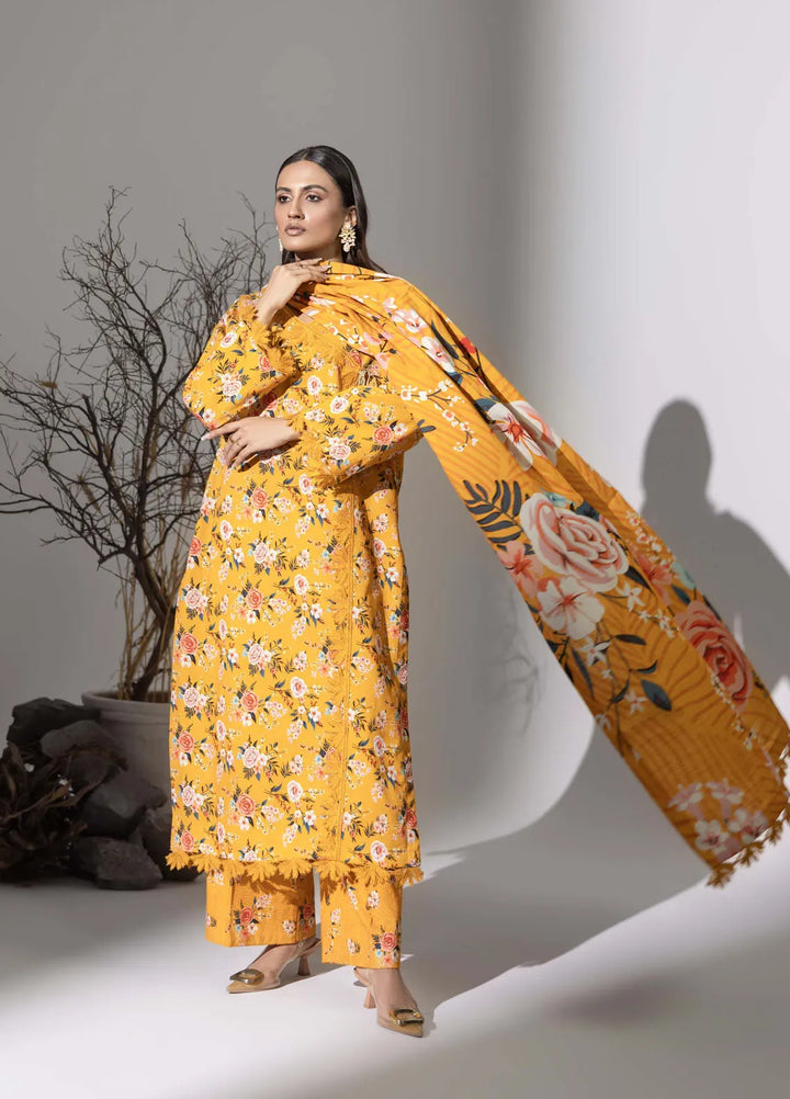 Zunnar by Annara Begum Solid Khaddar Suit Unstitched 3 Piece ANB25Z Zahra - Winter Collection